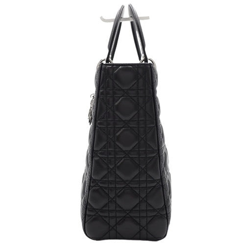 Cannage Lady Dior 大号小羊皮包