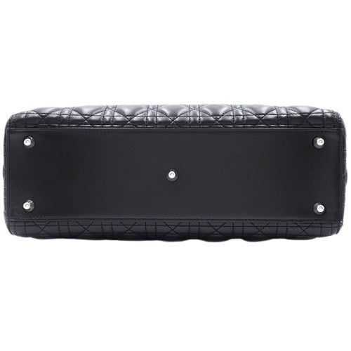 Cannage Lady Dior 大号小羊皮包