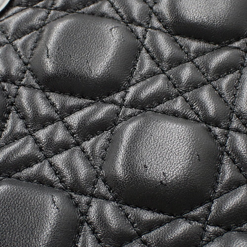 Cannage Lady Dior 大号小羊皮包