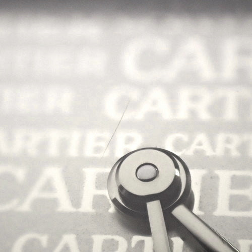 Panthere SM 白金石英白色双钻表圈