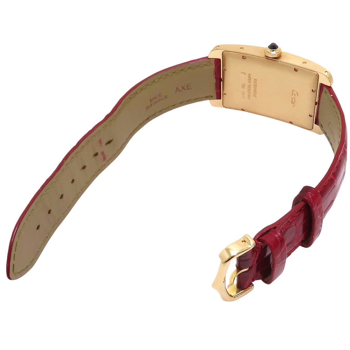 W2607156 Tank Américaine LM PG/Leather Automatic White