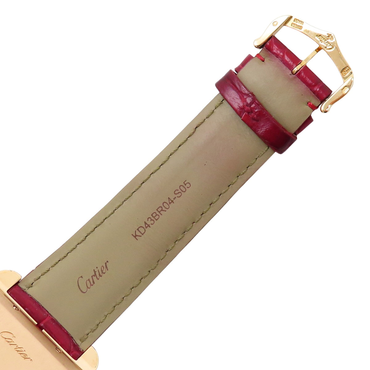 W2607156 Tank Américaine LM PG/Leather Automatic White