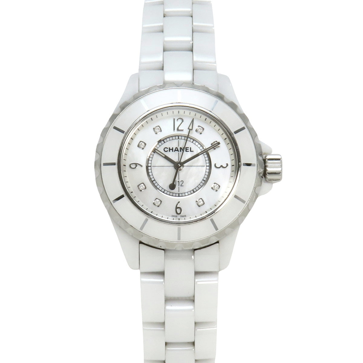 H2422 J12 33MM CE Quartz White 8PD
