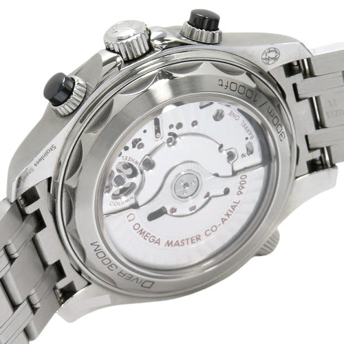 210.30.44.51.01.001 海马系列300米潜水表 不锈钢 自动上链 黑色