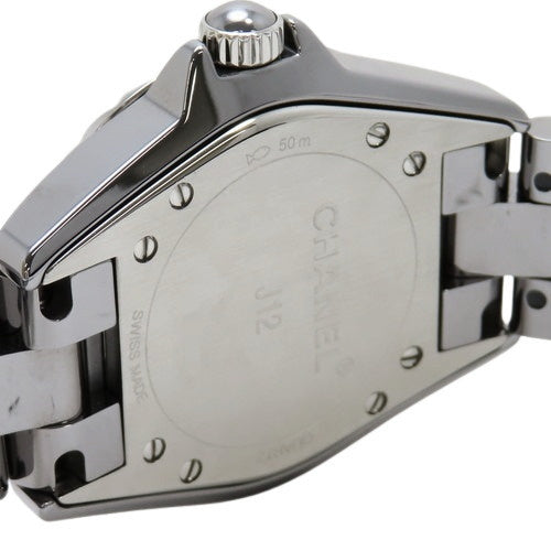 H2565 J12 クロマティック TI/CE クオーツ グレー ダイヤベゼル