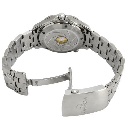 212.30.41.20.01.005 海马系列 潜水300米腕表 不锈钢 自动上链 黑色 007 50周年纪念款