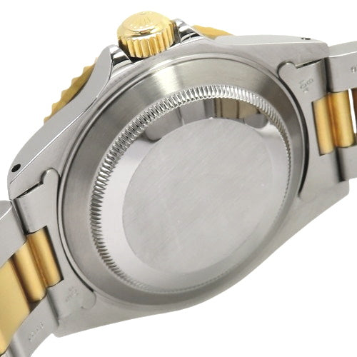 16613 型潜航者型腕表,黄金/不锈钢材质,N字头,自动上链。