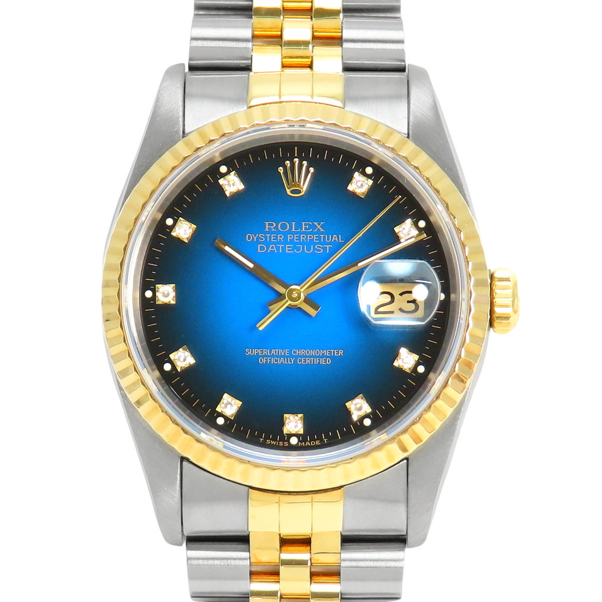 16233G Datejust Stainless Steel X-series Automatic Blue Dial 10PD