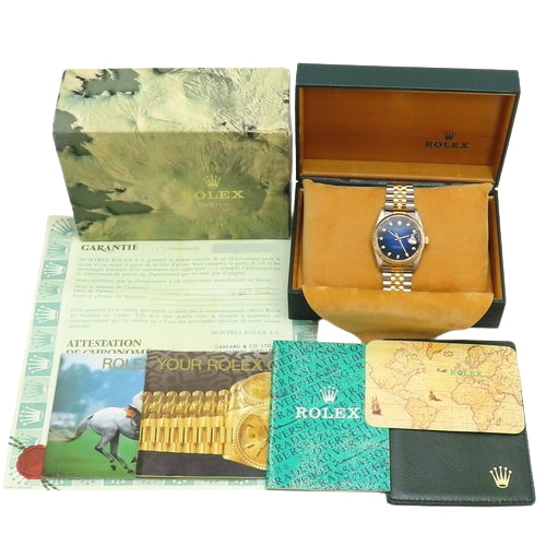 16233G Datejust 不锈钢 X系列 自动上链 蓝色 10PD