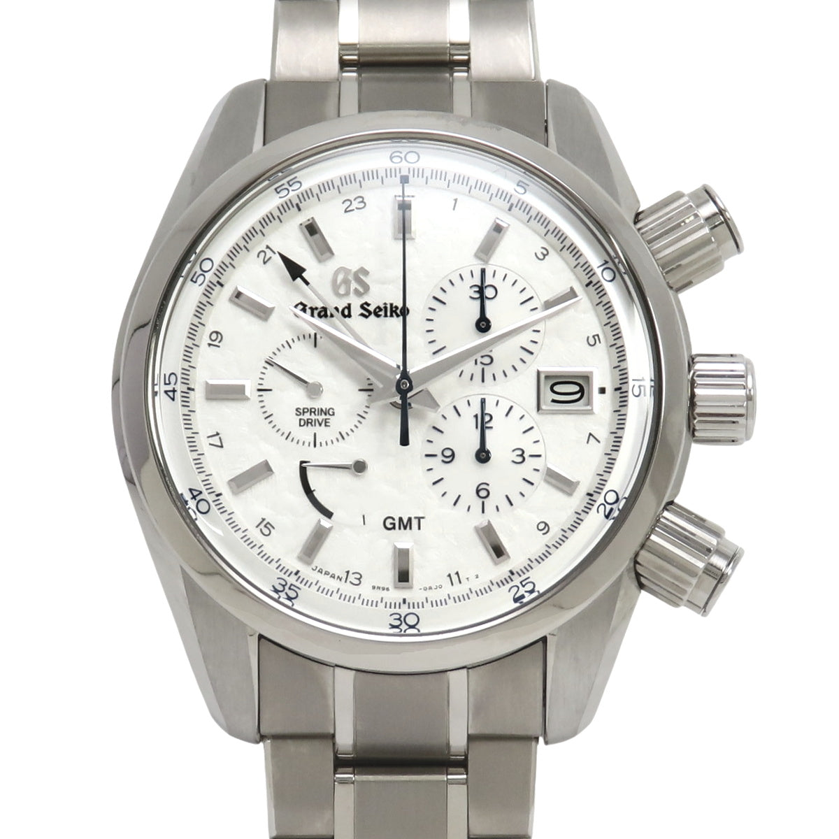 SBGC247 Sports Collection Spring Drive Chronograph GMT Ti Spring Drive White 15th Anniversary