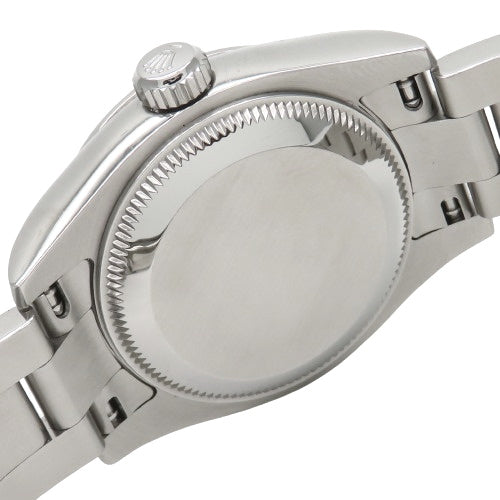 176200 Oyster Perpetual Stainless Steel, Random Serial Number, Automatic, Black Dial