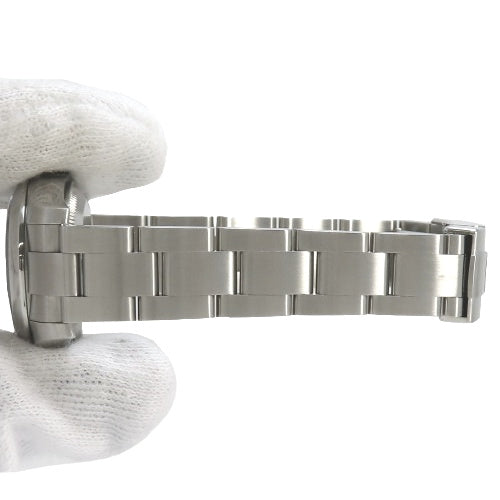 176200 Oyster Perpetual Stainless Steel, Random Serial Number, Automatic, Black Dial