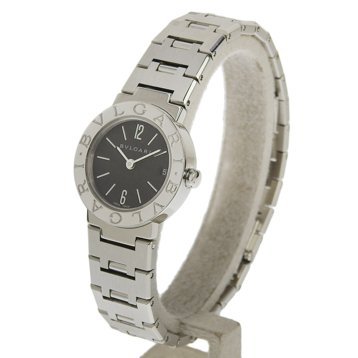 BB23SS 宝格丽 Bvlgari SS 石英 黑色