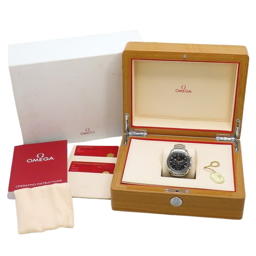 321.10.42.50.01.001 Speedmaster Broad Arrow Stainless Steel Automatic Black