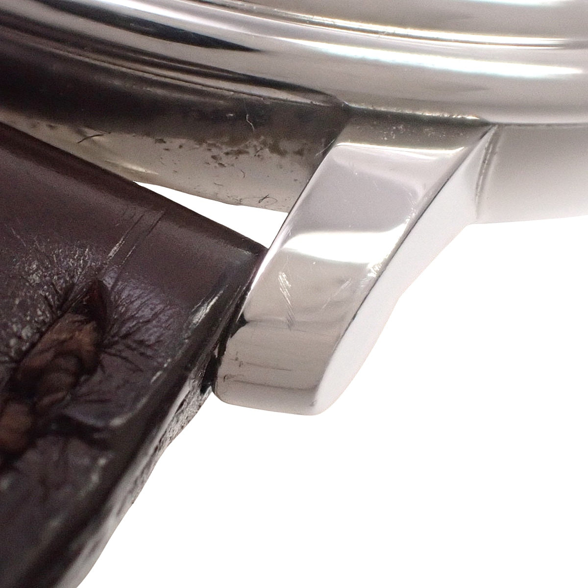 6224-1127-55B Villeret 超薄型 不锈钢/皮革 自动上链 白色