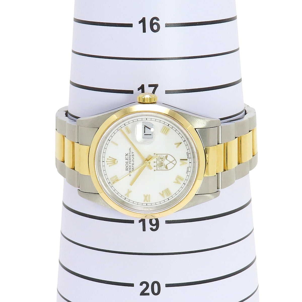 16203 Datejust Nick Price YG/SS T系列 自动上链 白色 限量200只