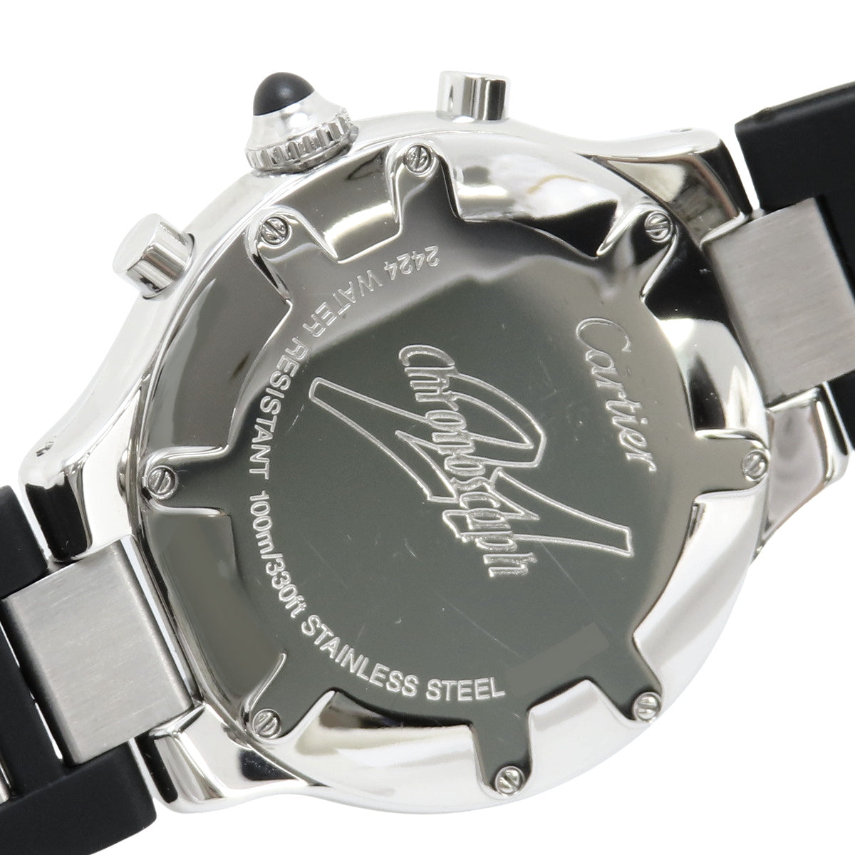 W10125U2 Chronoscaph 21 SS/Rubber Quartz Black