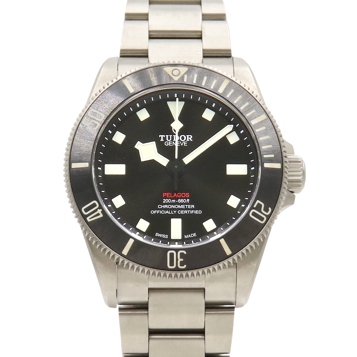 25407N Pelagos Ti Automatic Black