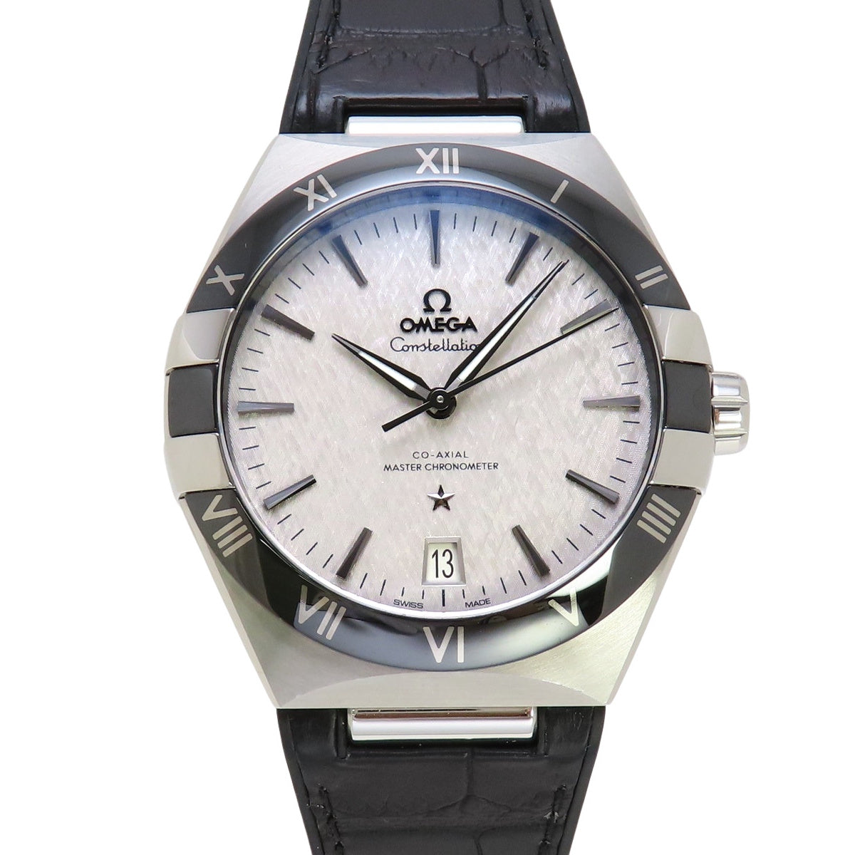 【2023年保証書付】 131.33.41.21.06.001 コンステレーション41 SS/アリゲーター 自動巻き グレー