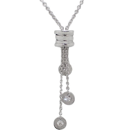 B.zero1 Element Necklace Diamond K18 White Gold WG