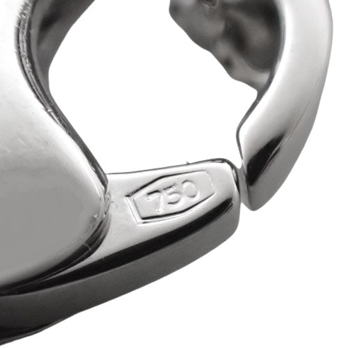 B.zero1 元素项链 钻石 K18 白金 白金