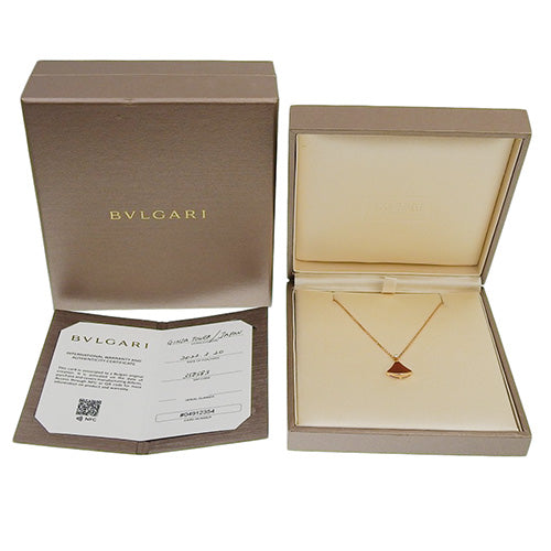 Diva Dream Necklace Carnelian/Diamond K18 Pink Gold PG
