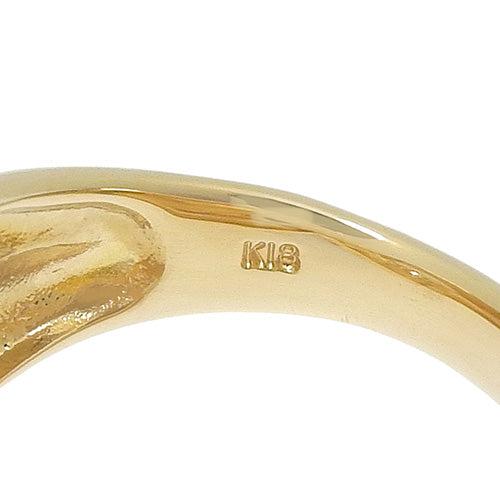 Diamond ring D1.50 K18 yellow gold YG