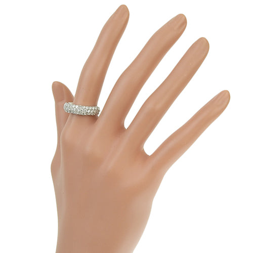 Pave Diamond Ring D1.56 Pt900 Platinum