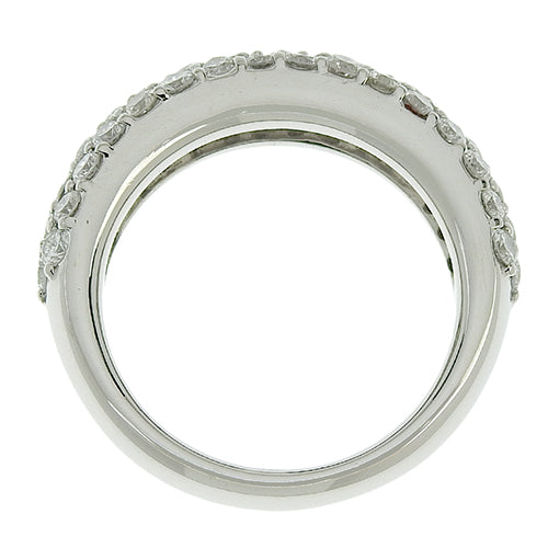 Pave Diamond Ring D1.56 Pt900 Platinum