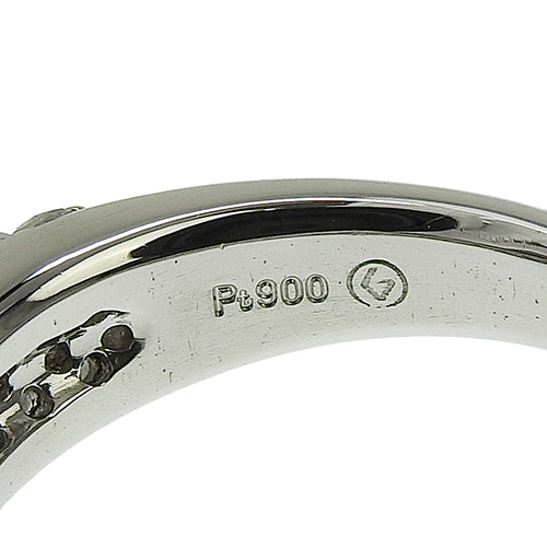 Pave Diamond Ring D1.56 Pt900 Platinum
