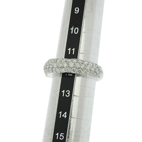 Pave Diamond Ring D1.56 Pt900 Platinum