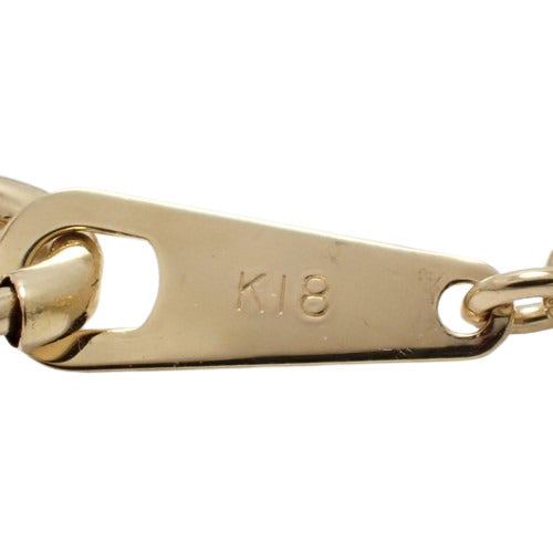 Diamond necklace D36.20 K18 yellow gold YG