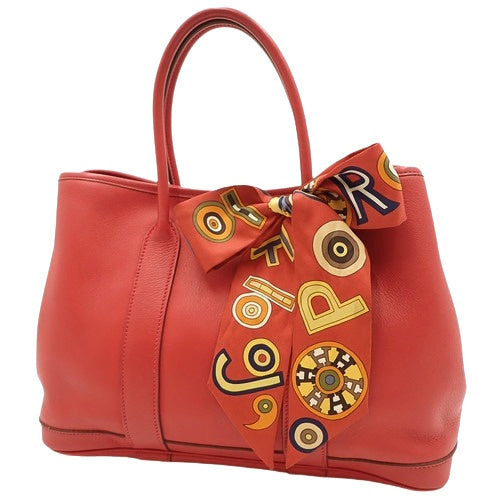 Garden Twilly TPM,Vaux Swift 皮革,钯金配件,朱红色,J 印章