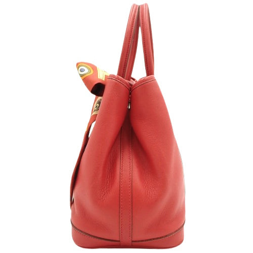 Garden Twilly TPM,Vaux Swift 皮革,钯金配件,朱红色,J 印章