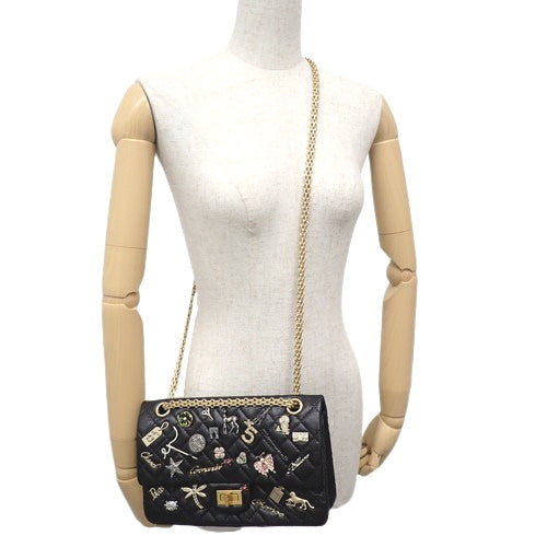 Matelasse 2.55 Casino Lucky Charms Shoulder Bag in Calfskin