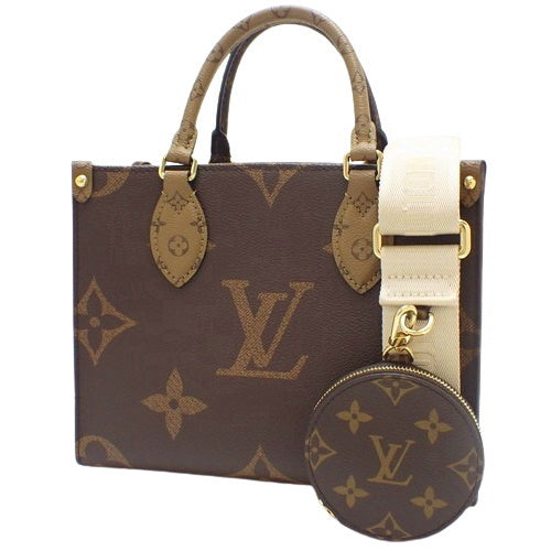 Monogram Giant Reverse On-the-Go PM Monogram Canvas Monogram Reverse Canvas M46373