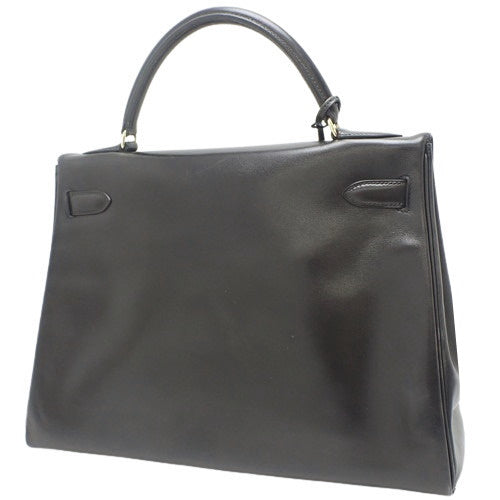 Kelly 32 (inside stitching) Box calf leather with 〇U marking