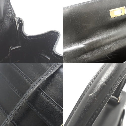 Kelly 32 (inside stitching) Box calf leather with 〇U marking