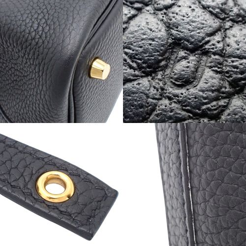 ピコタンロックPM トリヨンクレマンス ブラック ゴールド金具 U刻印