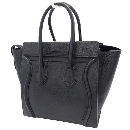 Luggage Micro Shopper with Old Logo, Drummed Calfskin, 167793DRU.38NO