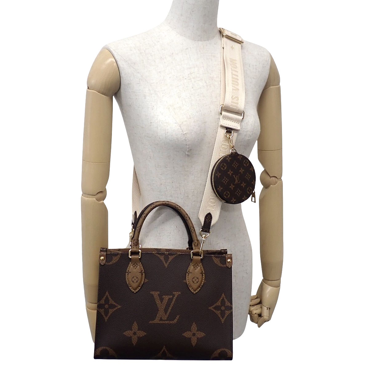 モノグラム・ジャイアント リバース オンザゴーPM M46373