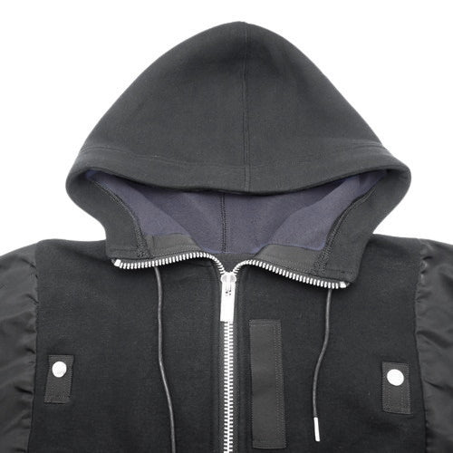 连帽派克大衣 1 双拉链