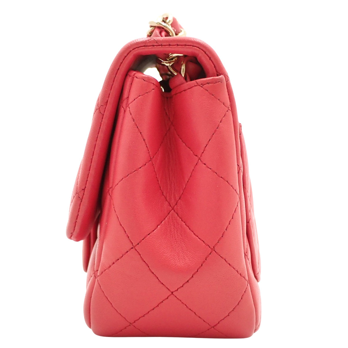 Matelasse Coco Mark Mini Chain Shoulder Bag in Lambskin A35200
