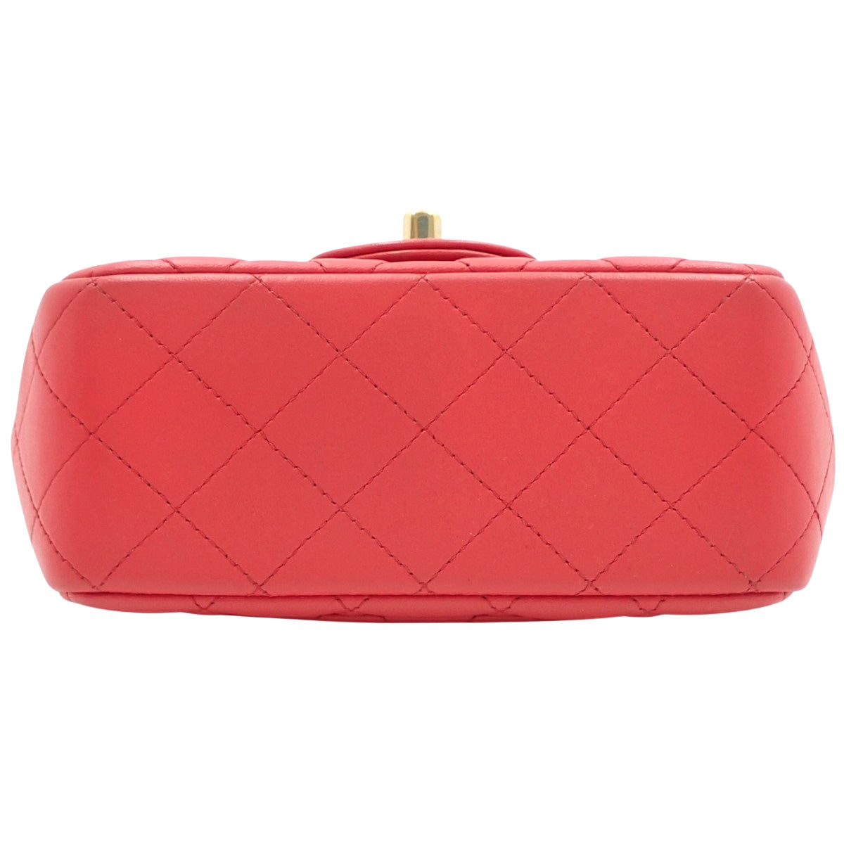 Matelasse Coco Mark Mini Chain Shoulder Bag in Lambskin A35200