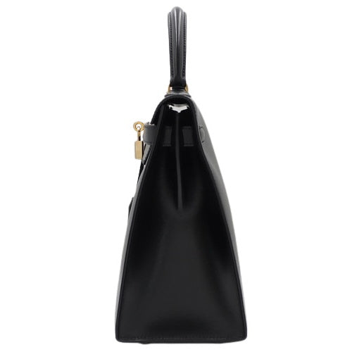 Kelly 28 (outside stitching) Box calf ○U stamp