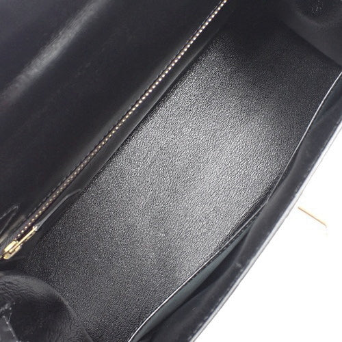 Kelly 28 (outside stitching) Box calf ○U stamp