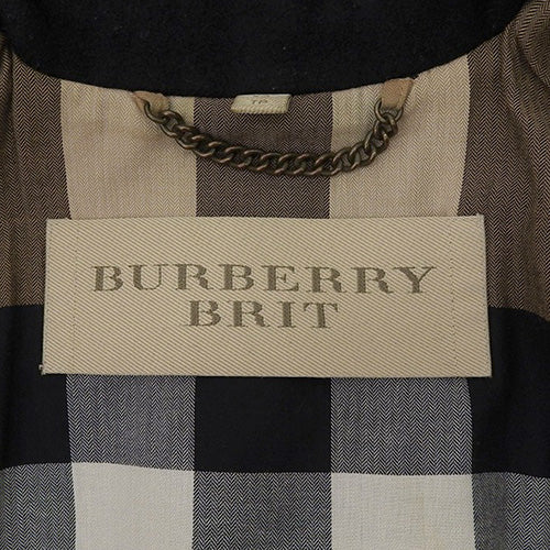 XS 系腰带豌豆大衣