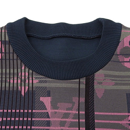 字母提花运动衫 XL