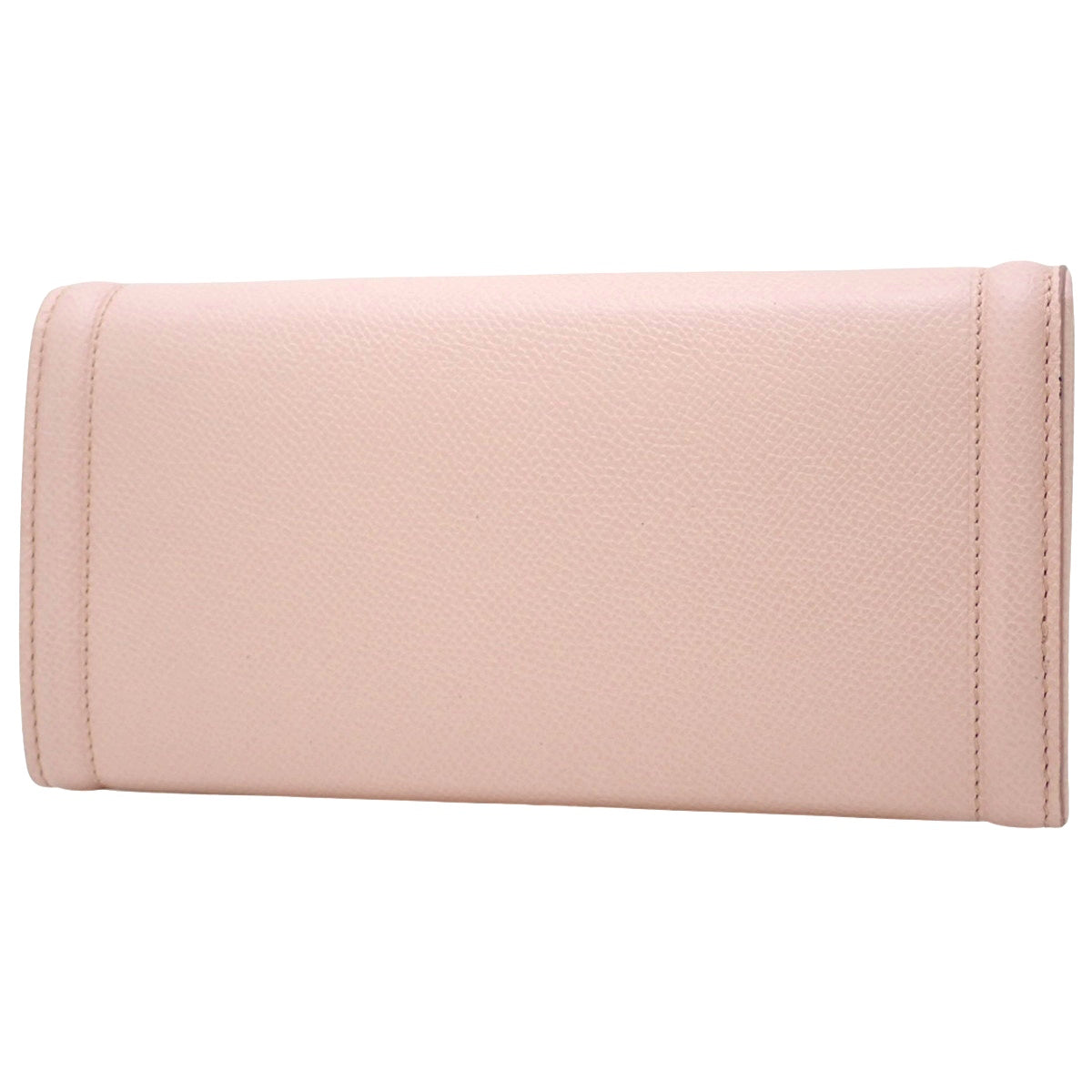 ヴァラリボン 二つ折り 長財布 レザー ピンク 22D154