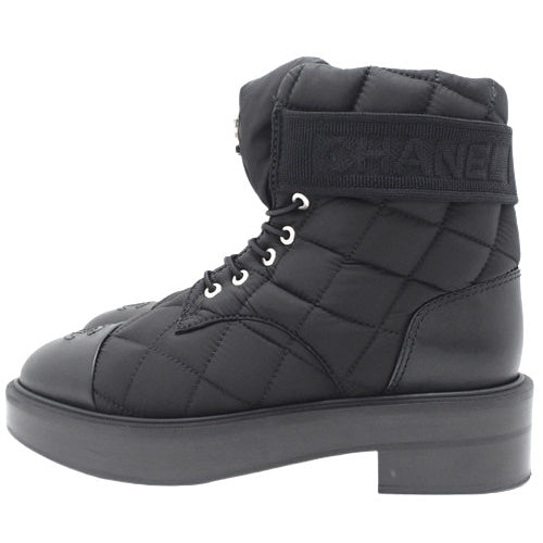 Coco Mark Matelasse Short Boots 37